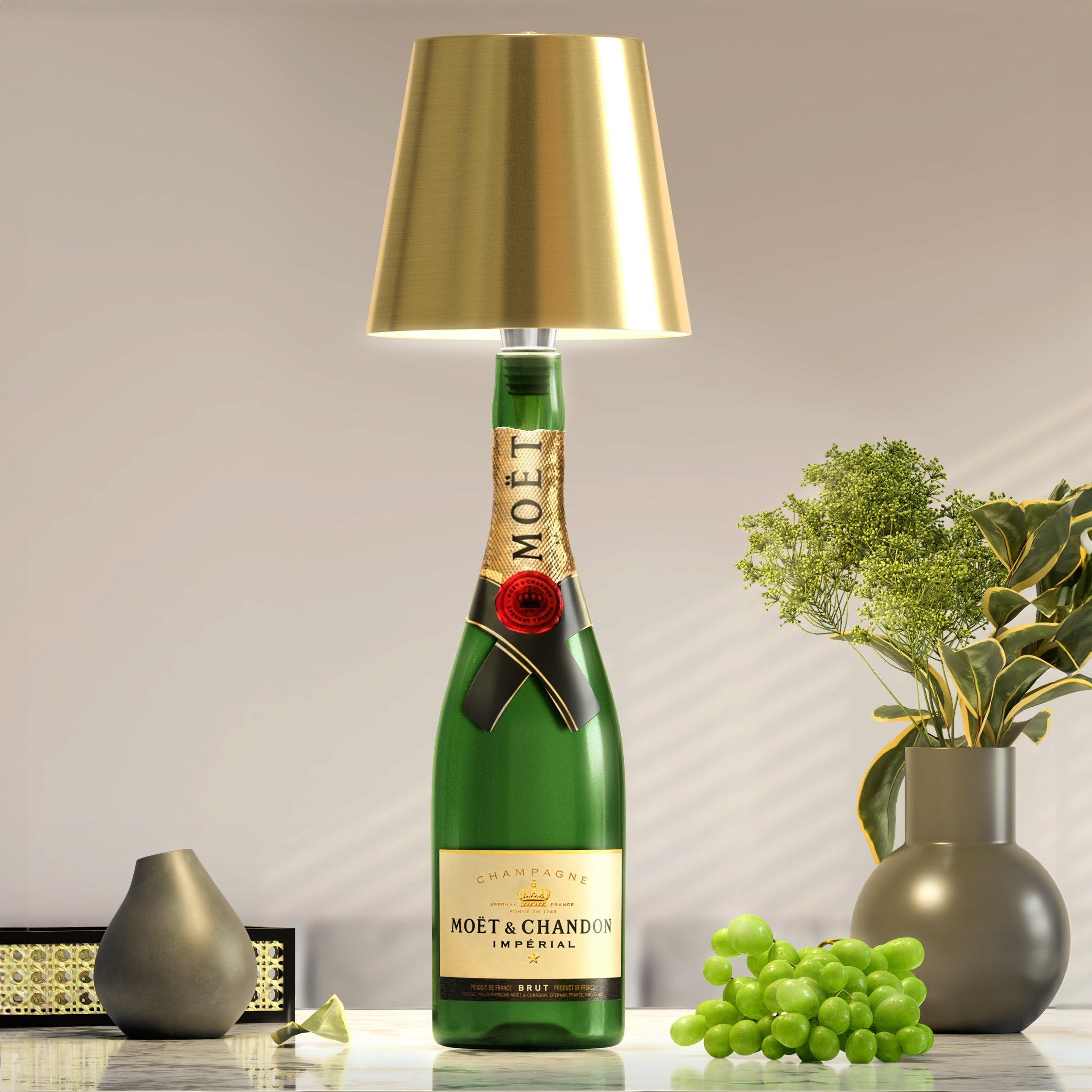 PrestigeBeam BottleLamp | Versatile LED Lighting for Bottles – Eco-Friendly and Portable