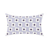 LuxeBloom Artisan Lumbar Pillow Cover Exquisite daisy embroidery for a touch of elegance and comfort in your home decor 2
