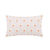 LuxeBloom Artisan Lumbar Pillow Cover Exquisite daisy embroidery for a touch of elegance and comfort in your home decor 4
