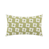 LuxeBloom Artisan Lumbar Pillow Cover Exquisite daisy embroidery for a touch of elegance and comfort in your home decor 6
