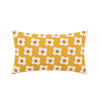 LuxeBloom Artisan Lumbar Pillow Cover Exquisite daisy embroidery for a touch of elegance and comfort in your home decor 8