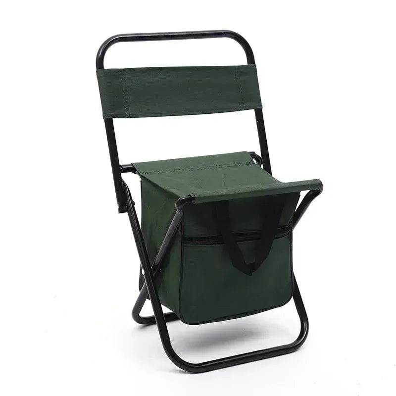 LuxeNest Detachable Portable Folding Chair Ultralight outdoor camping chair for hassle-free travel, fishing trips and picnics.