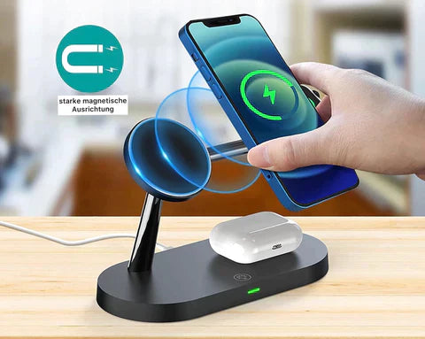 3-in-1 Wireless Charger - Efficient Charging for All Your Devices