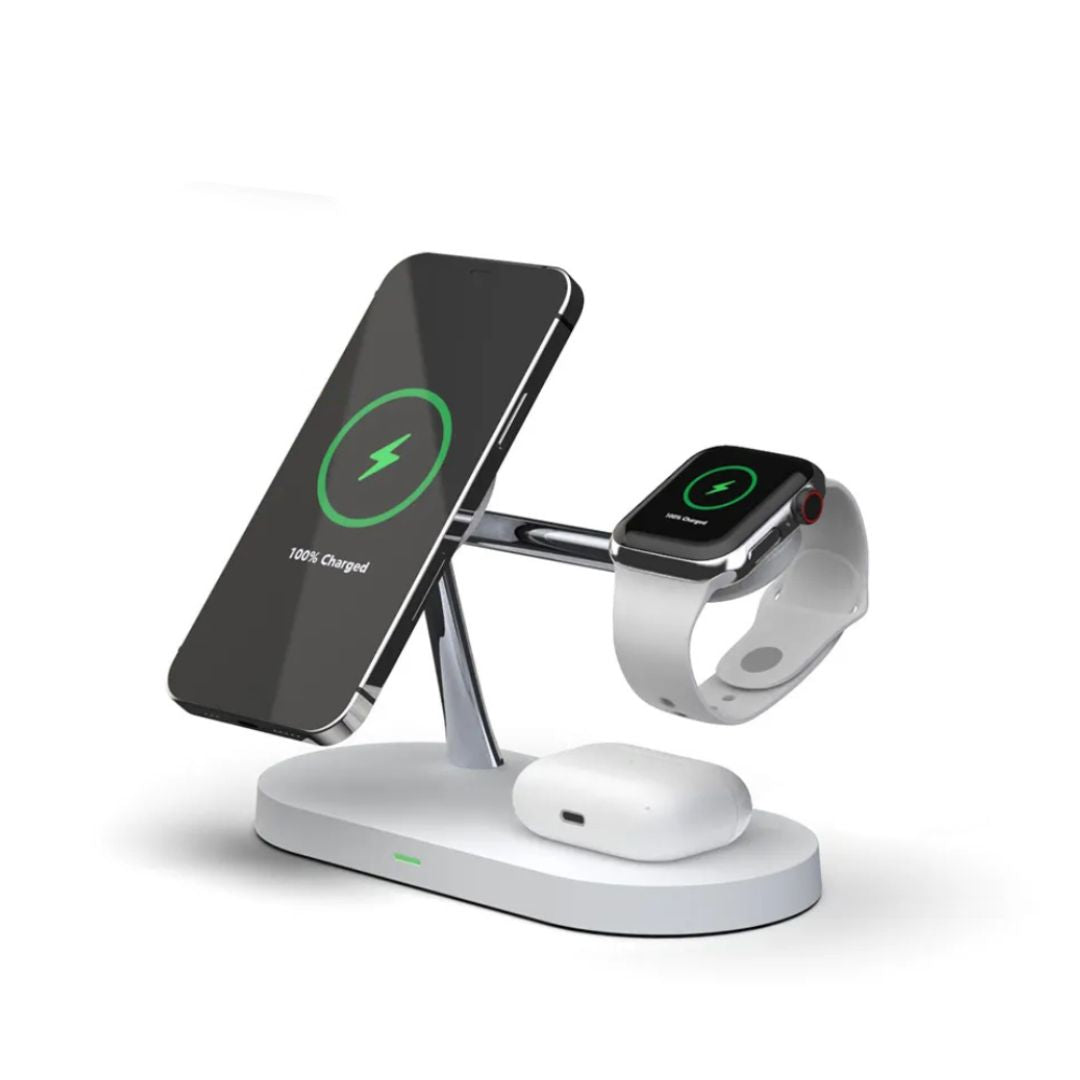 3-in-1 Wireless Charger - Efficient Charging for All Your Devices