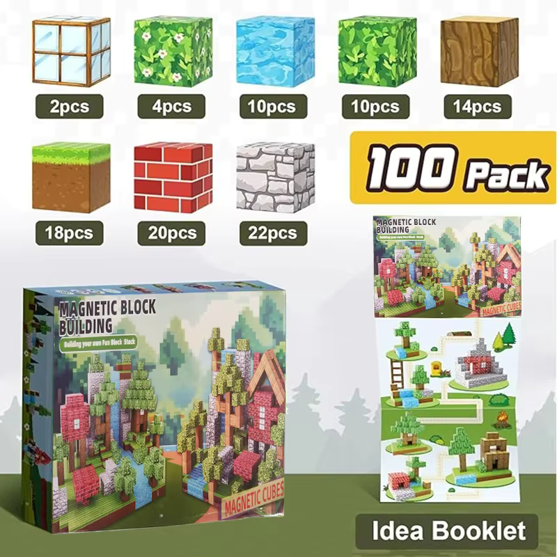 Magnetic Building Set – Buildix