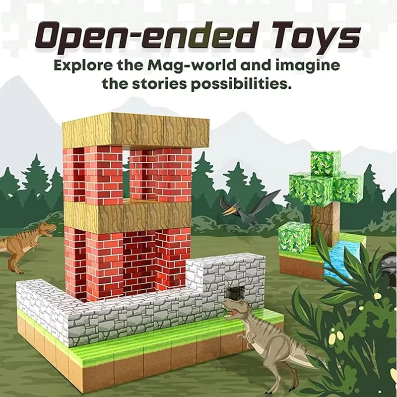 Magnetic Building Set – Buildix