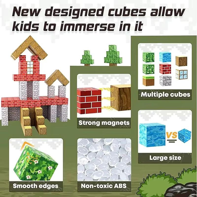 Magnetic Building Set – Buildix