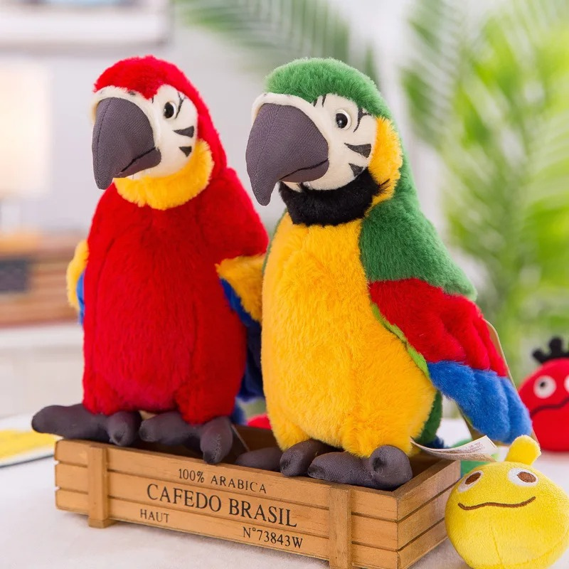 The Chattering Parrot Plush - Squawkie