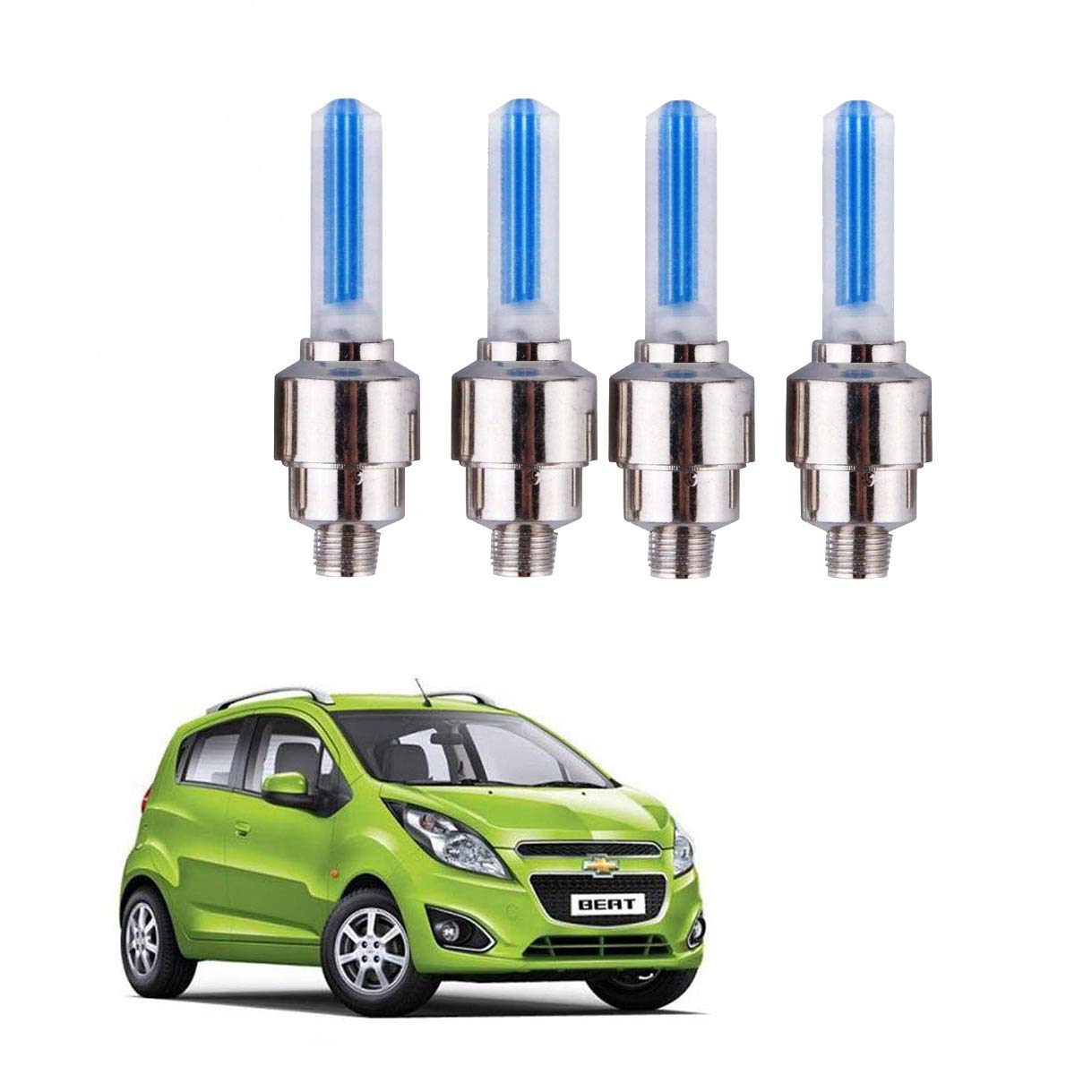 Set of 4 Illuminated Valve Caps – GlowRims