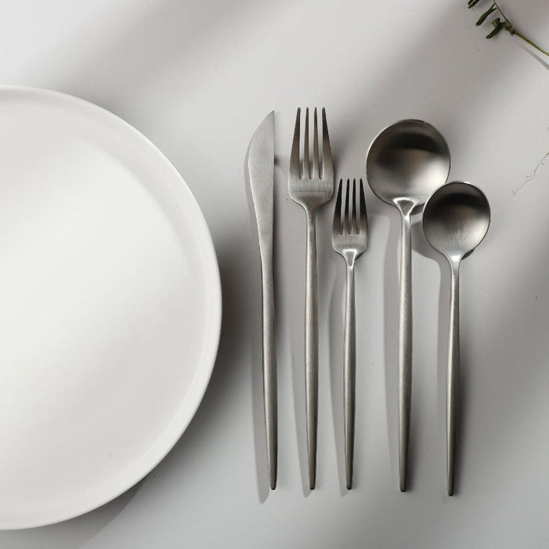 Minimalist Cutlery for Modern Tables - PureSet