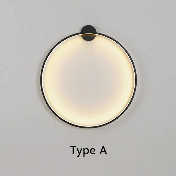 VerlichtingsHuis Essential - Minimalist LED Round Wall Lamp | Atmospheric design LED wall lamp modern round minimalist simple stylish timeless high-quality material interior lighting walls bedroom living room office easy to install