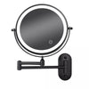 LumiReflect Premium LED MakeQup Mirror | Rechargeable wall-mounted magnifying mirror with adjustable lighting