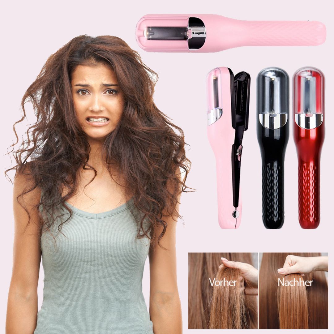 ShineCraft Hair Trimmer | Cordless split end remover for sleek, damage-free hair