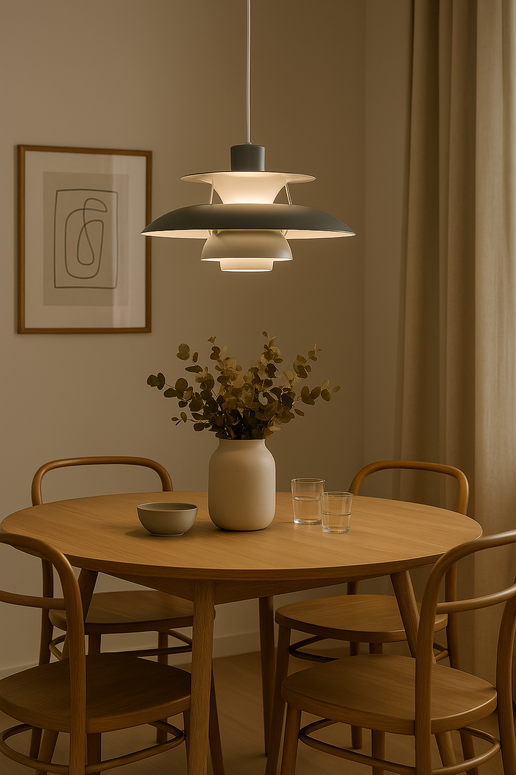 LumiRing | Round LED Ceiling Light with Dimming Function