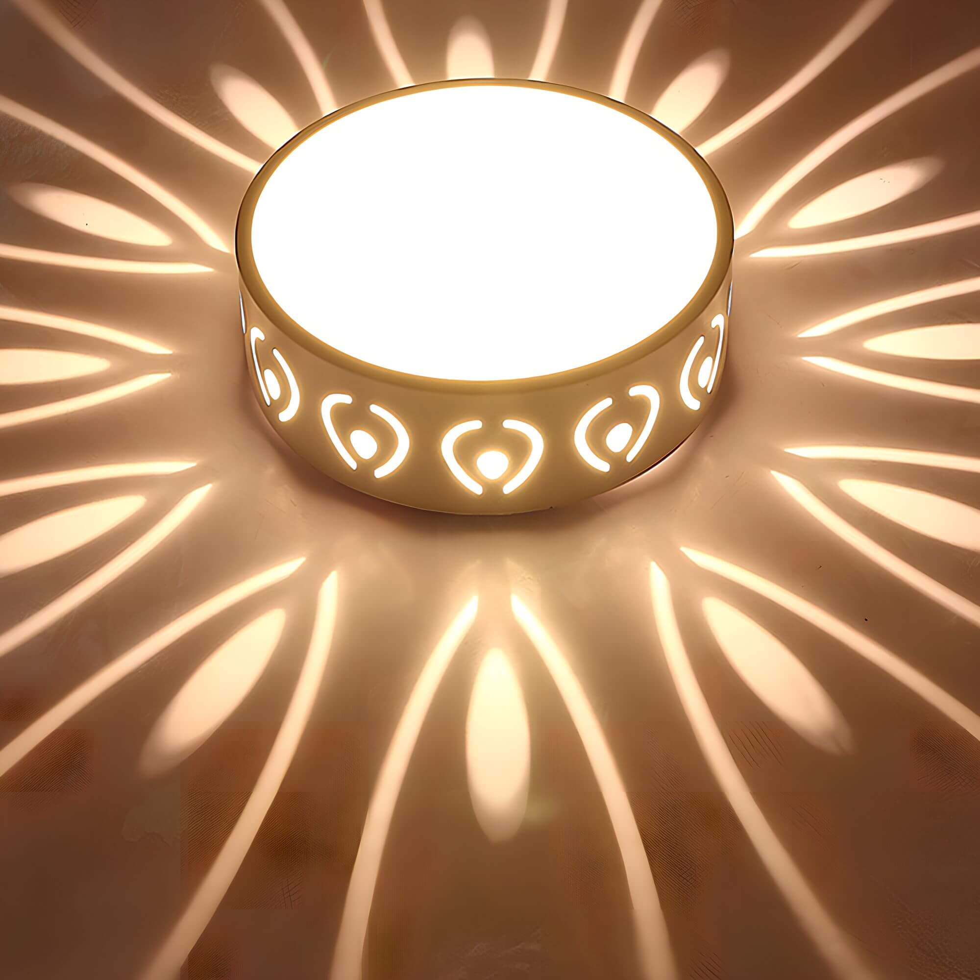 Aurora LED Ceiling Light - Atmospheric Lighting with Elegant Patterns