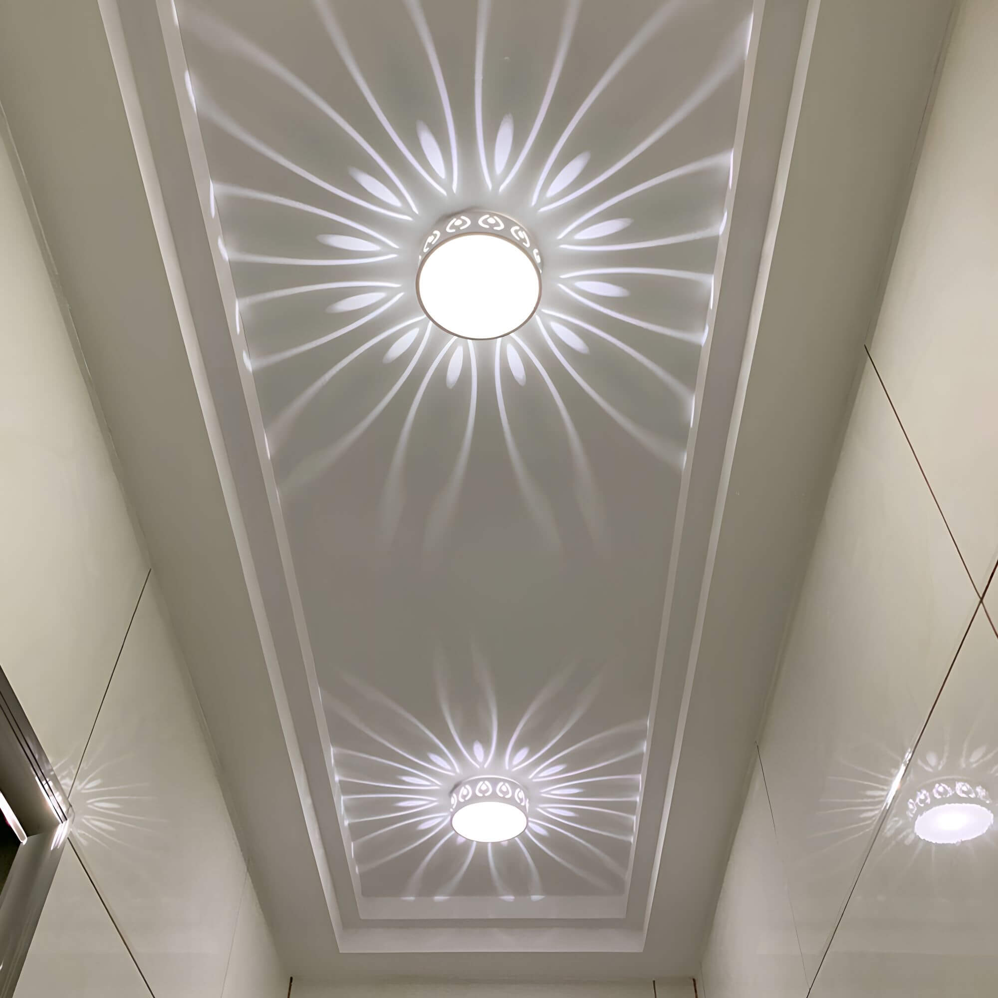 Aurora LED Ceiling Light - Atmospheric Lighting with Elegant Patterns