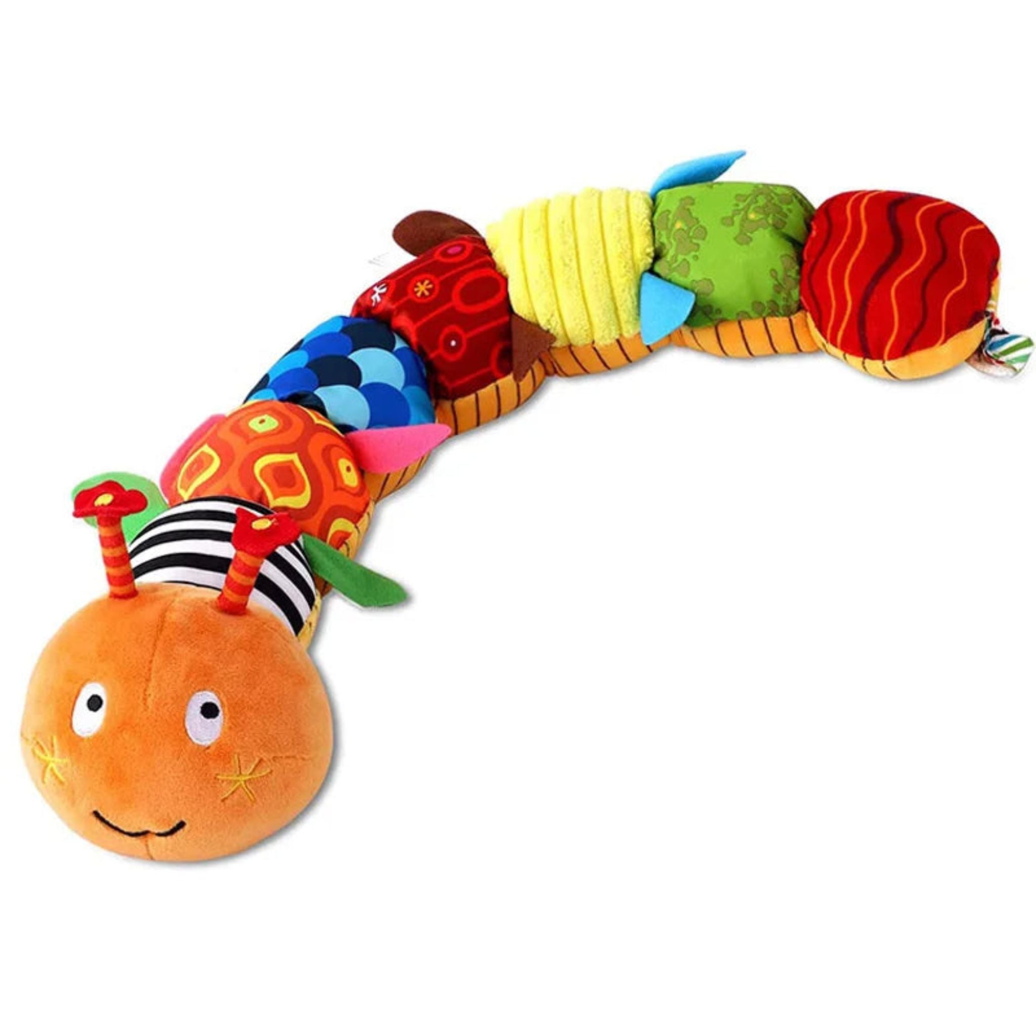 Musical Caterpillar Plush Toy - Interactive and Soft