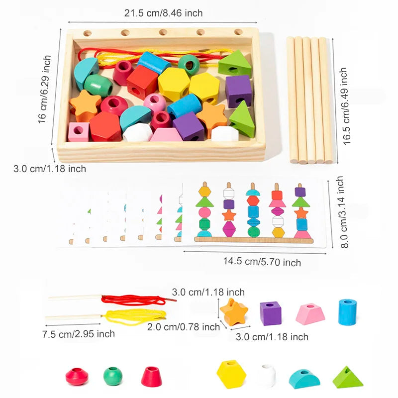 Shape and Colour Learning Set - Educational and Fun