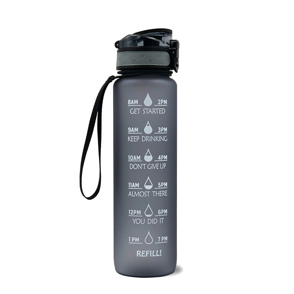Water Bottle with Time Markings – HydraHero