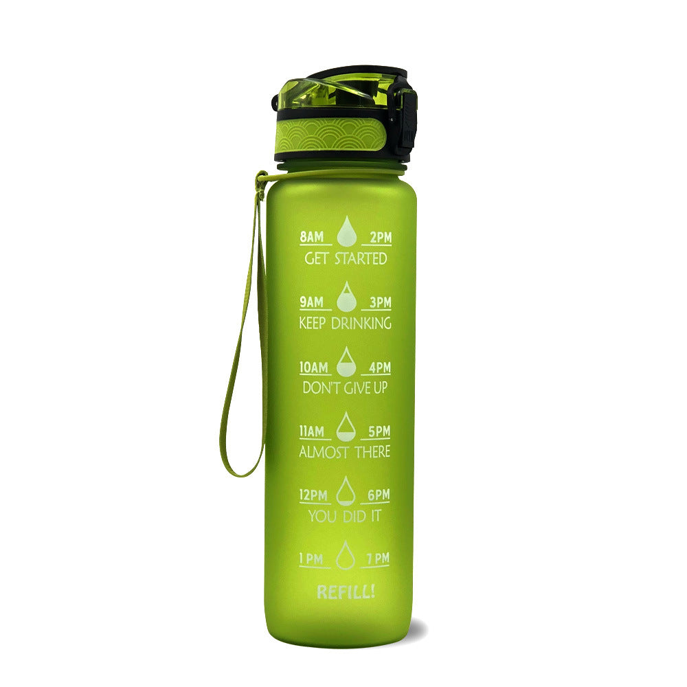 Water Bottle with Time Markings – HydraHero