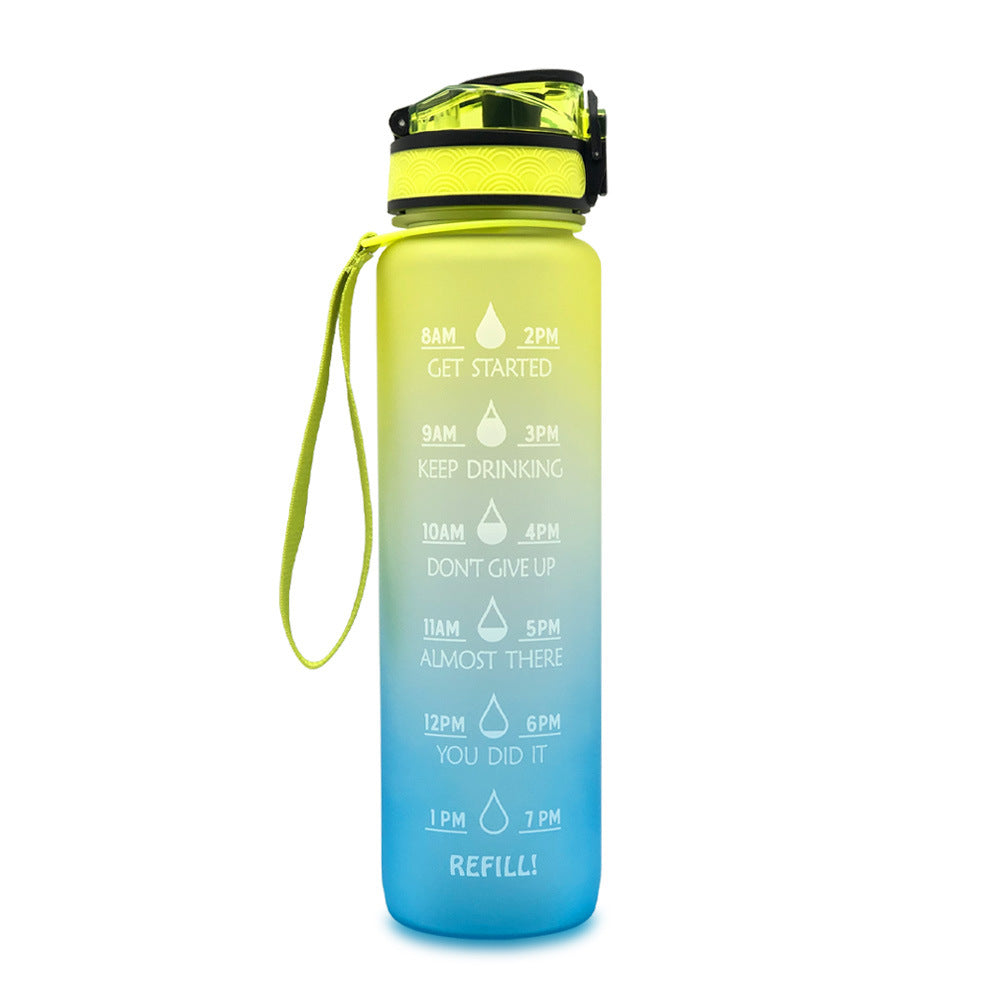 Water Bottle with Time Markings – HydraHero