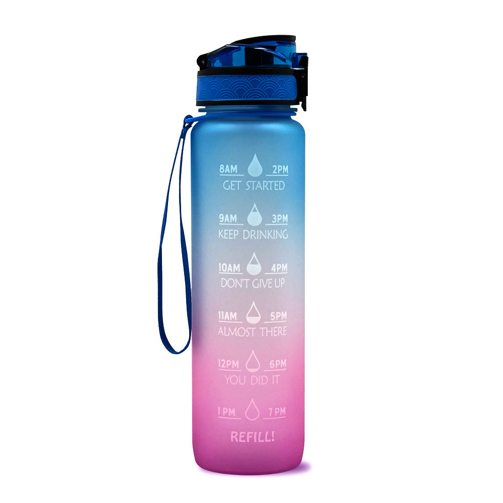Water Bottle with Time Markings – HydraHero