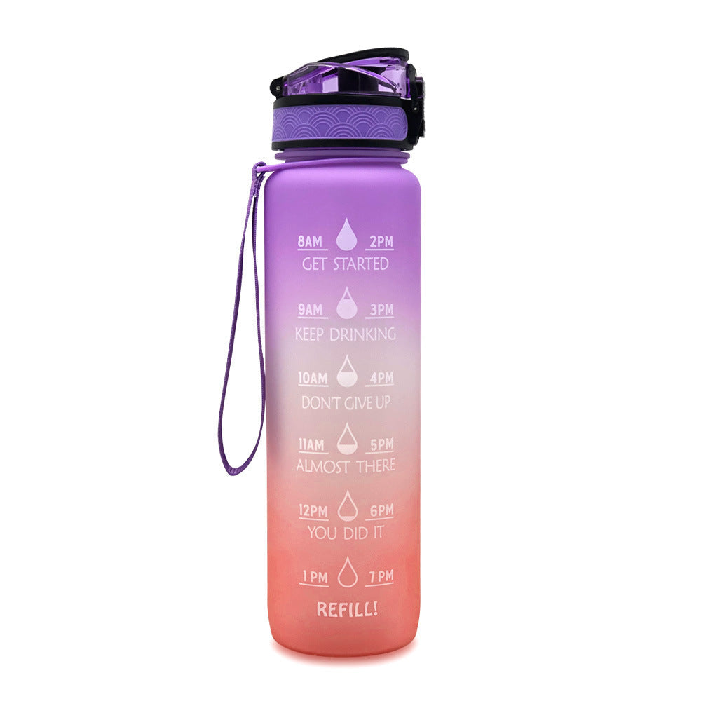 Water Bottle with Time Markings – HydraHero