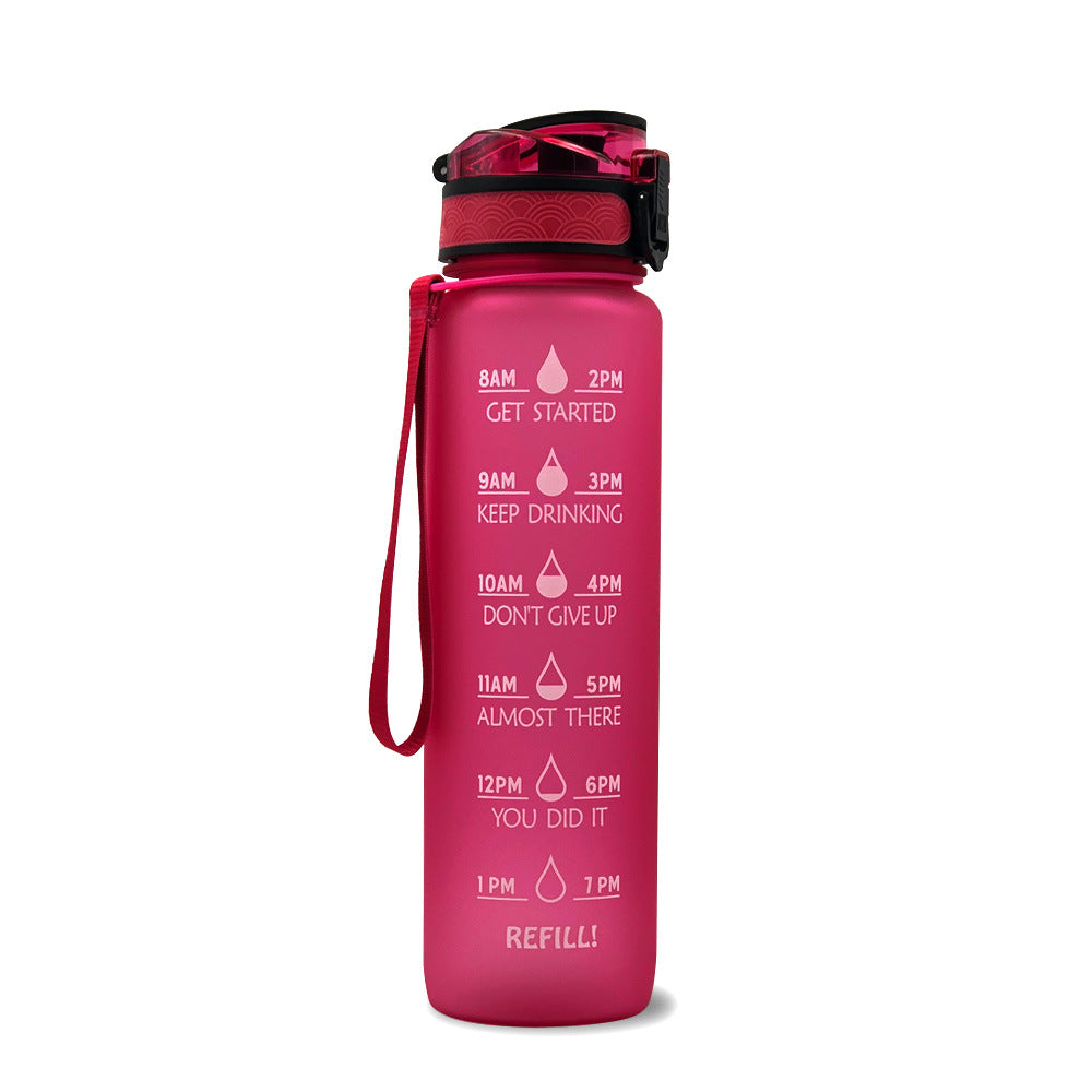 Water Bottle with Time Markings – HydraHero