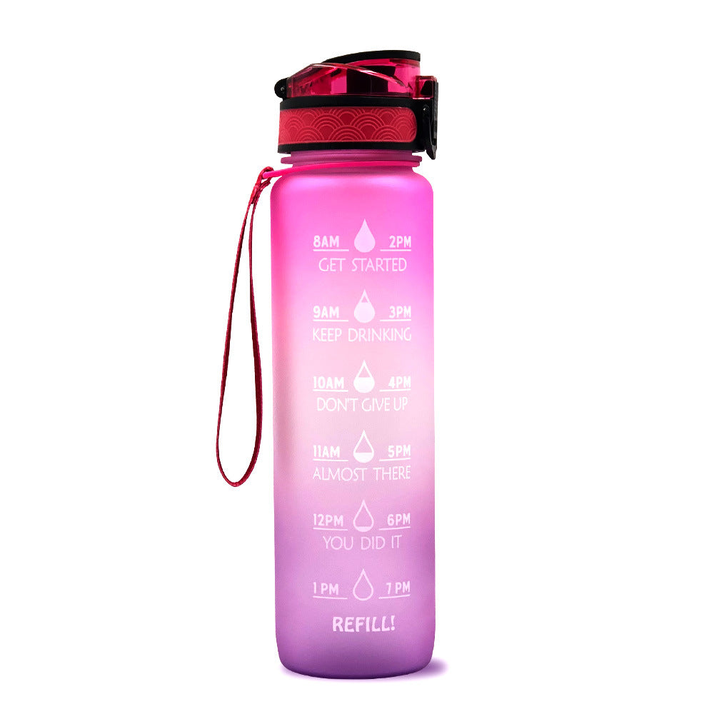 Water Bottle with Time Markings – HydraHero
