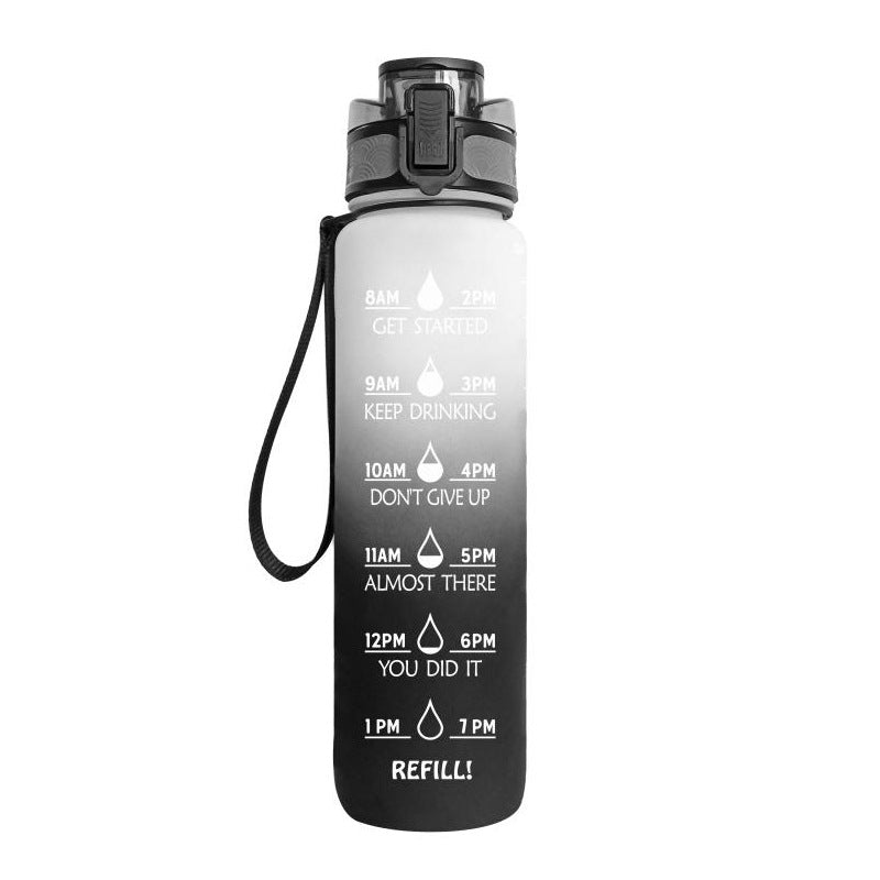 Water Bottle with Time Markings – HydraHero