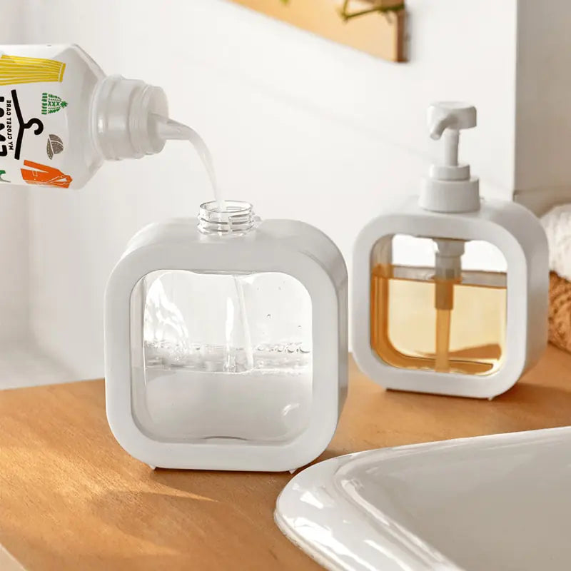 CleanVue Soap Dispenser – Modern Design, Hygienic and Functional
