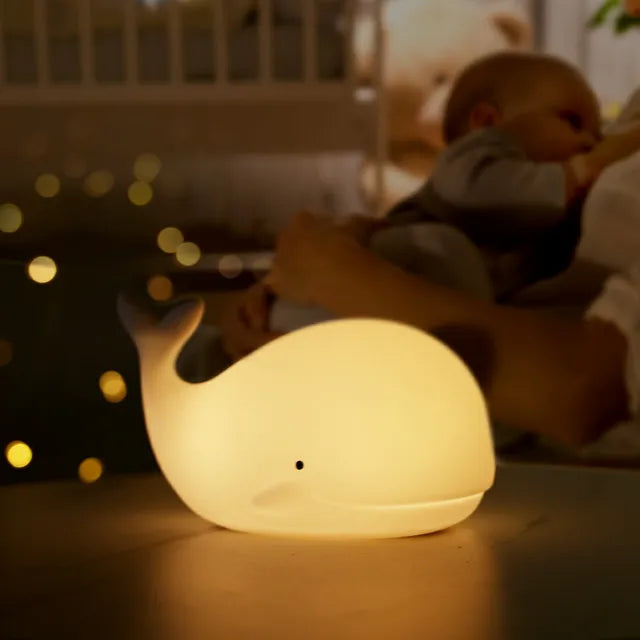 Magically Illuminated Whale Night Lamp – Luma | Soft Light for Children