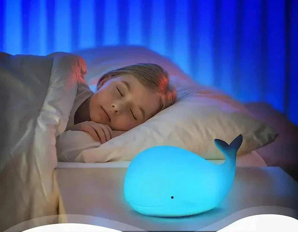 Magically Illuminated Whale Night Lamp – Luma | Soft Light for Children