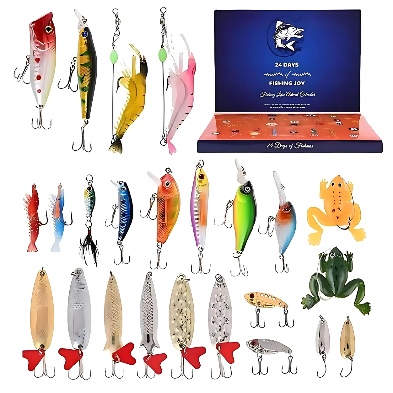 AquaElite Fishing Advent Calendar | High-Quality Lures for Every Fishing Adventure