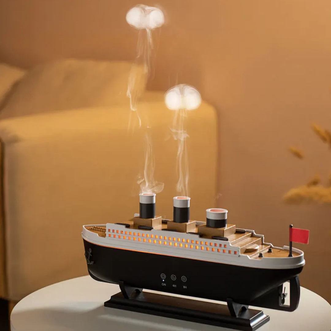 VapoCruise Aromatherapy Diffuser | Premium humidifier with relaxing mist and ambient LED glow