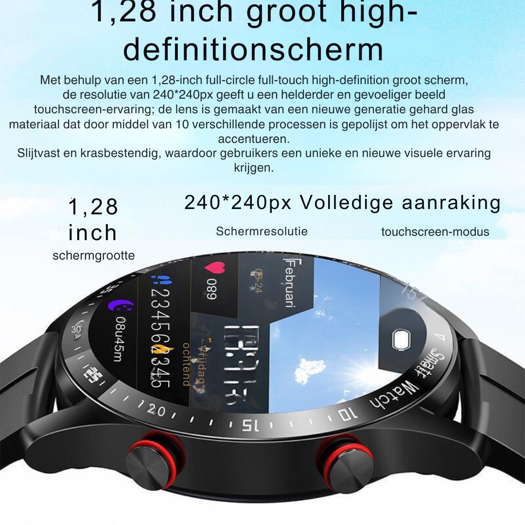 TechMaster Smartwatch – For a Smart and Active Lifestyle