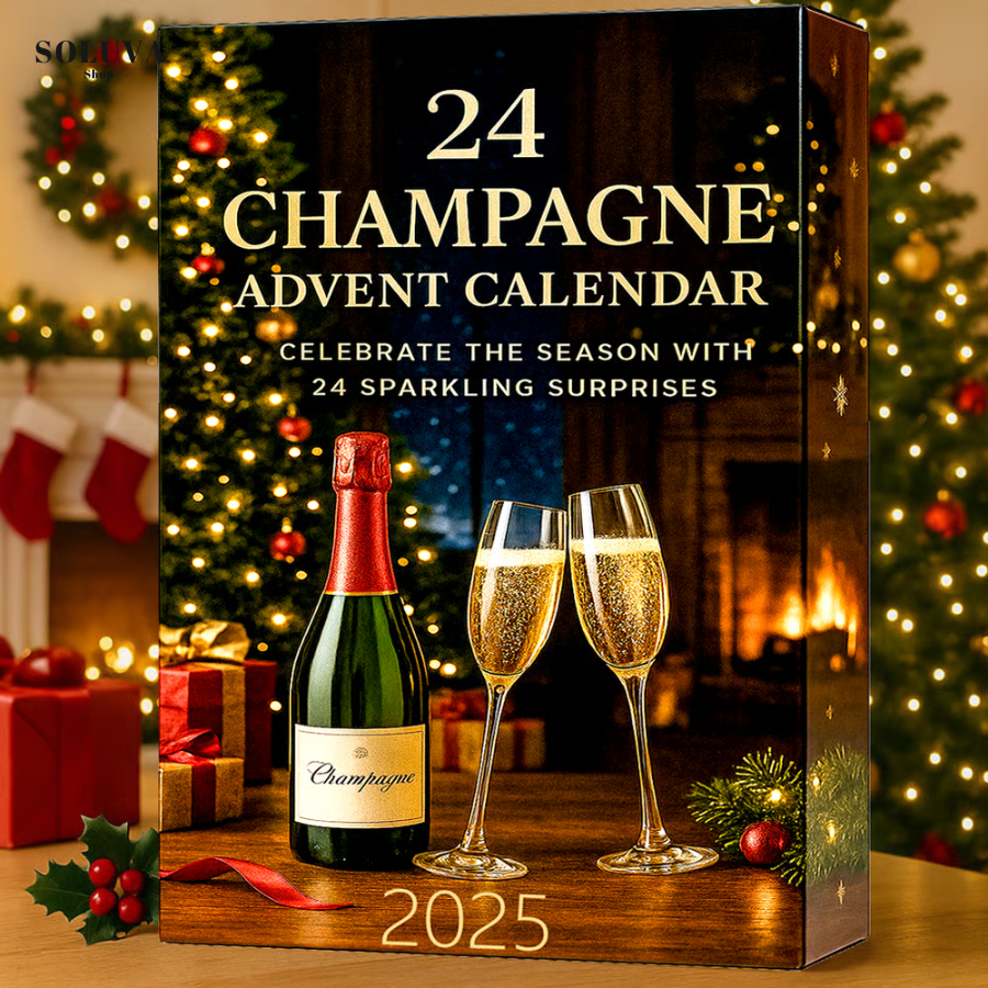 Champagne Countdown Advent Calendar 2025
