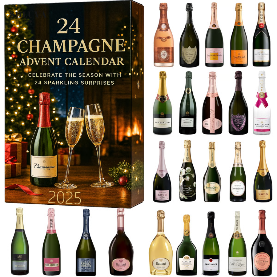 Champagne Countdown Advent Calendar 2025