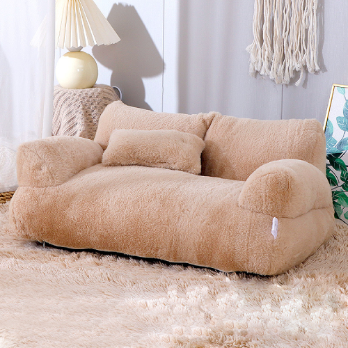 SnugHaven Premium Pet Sofa | Stylish, Comfortable Bed for Cats and Dogs