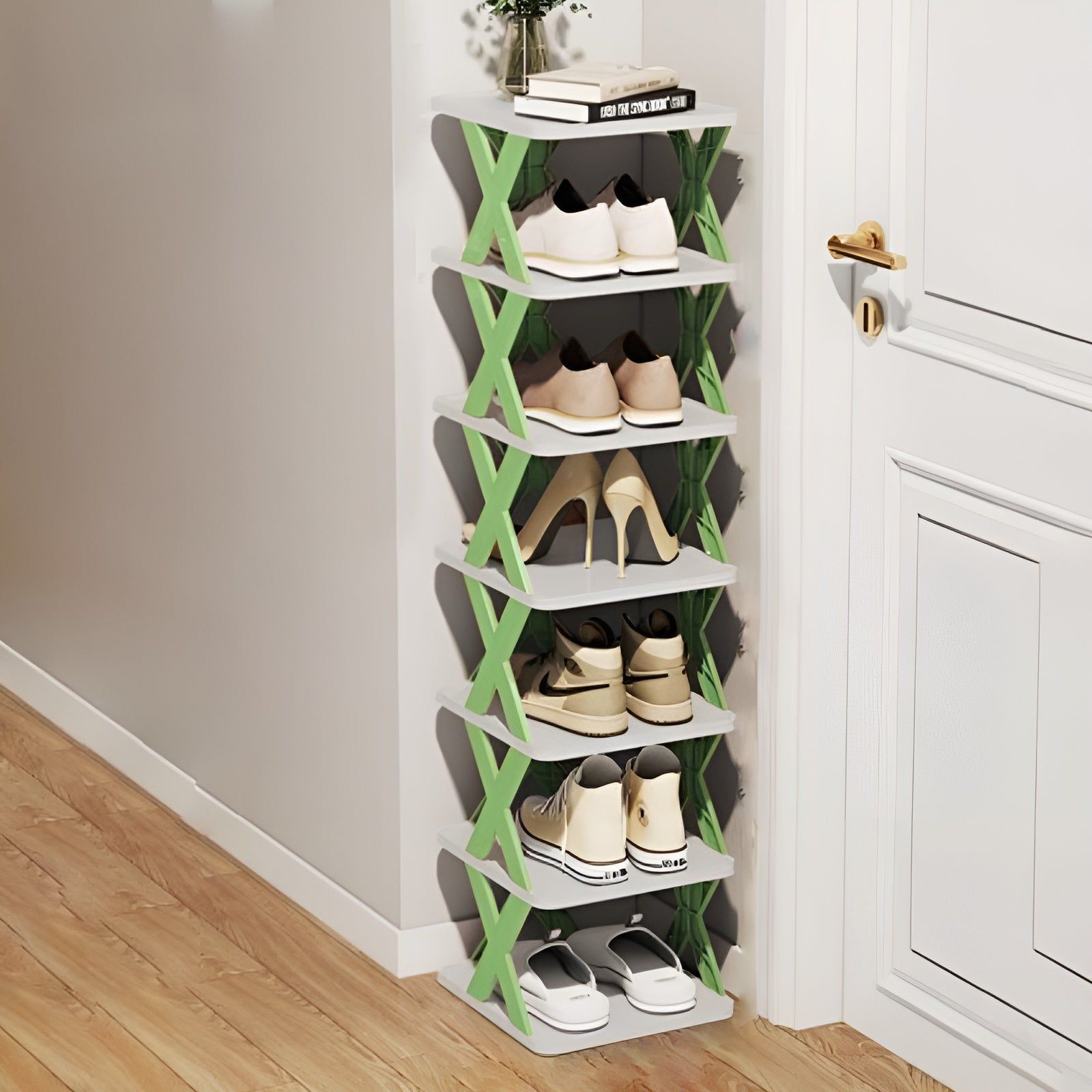 Multifunctional and Foldable Shoe Rack - SpaceSaver