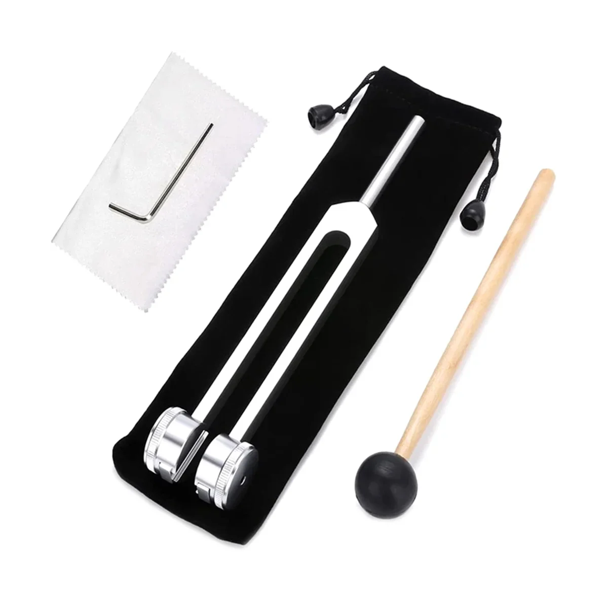 AuraVibe Precision Healing Fork | 128 Hz tuning fork for enhanced self-healing and wellness