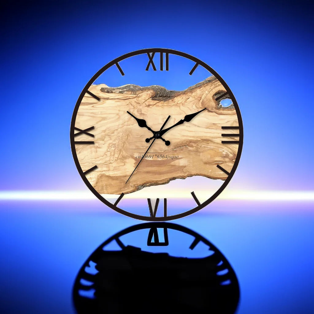 Transparent Wall Clock – Glimmor