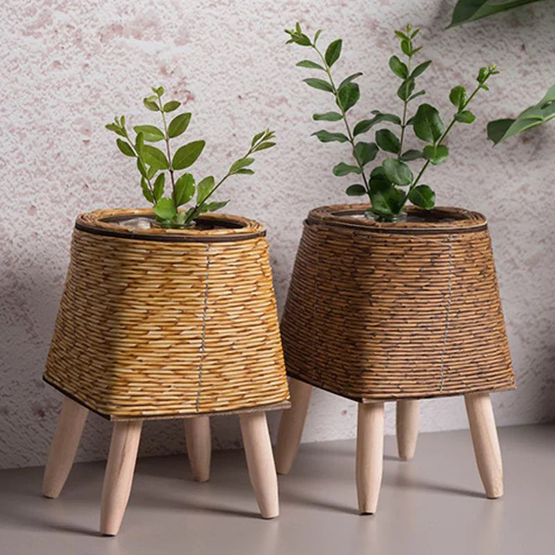 AristoBloom Raised Plant Pot | Premium Minimalist Scandinavian Planter for Compact Spaces