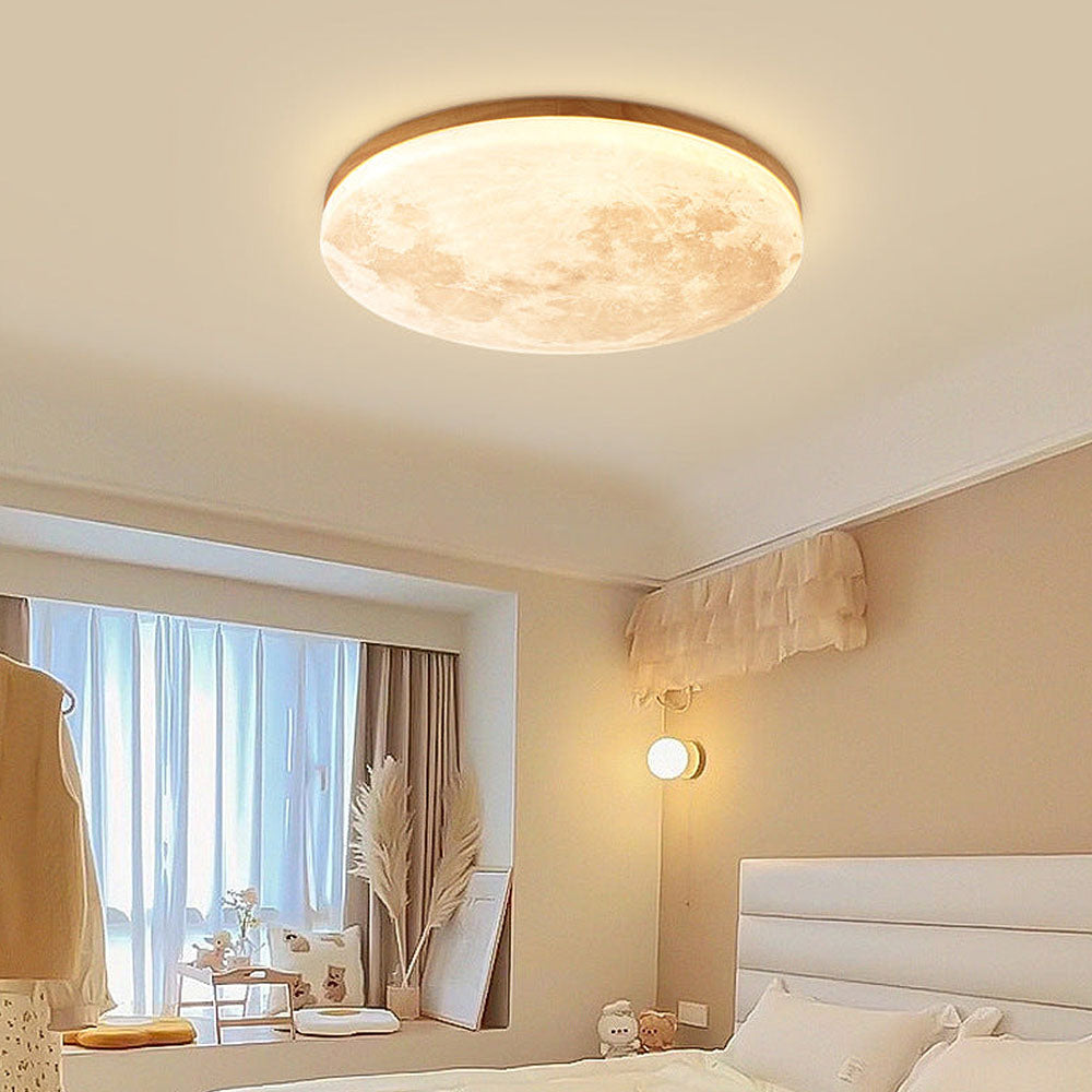 LunaGlow - Moon Lamp Ceiling Light with Soft LED Lighting