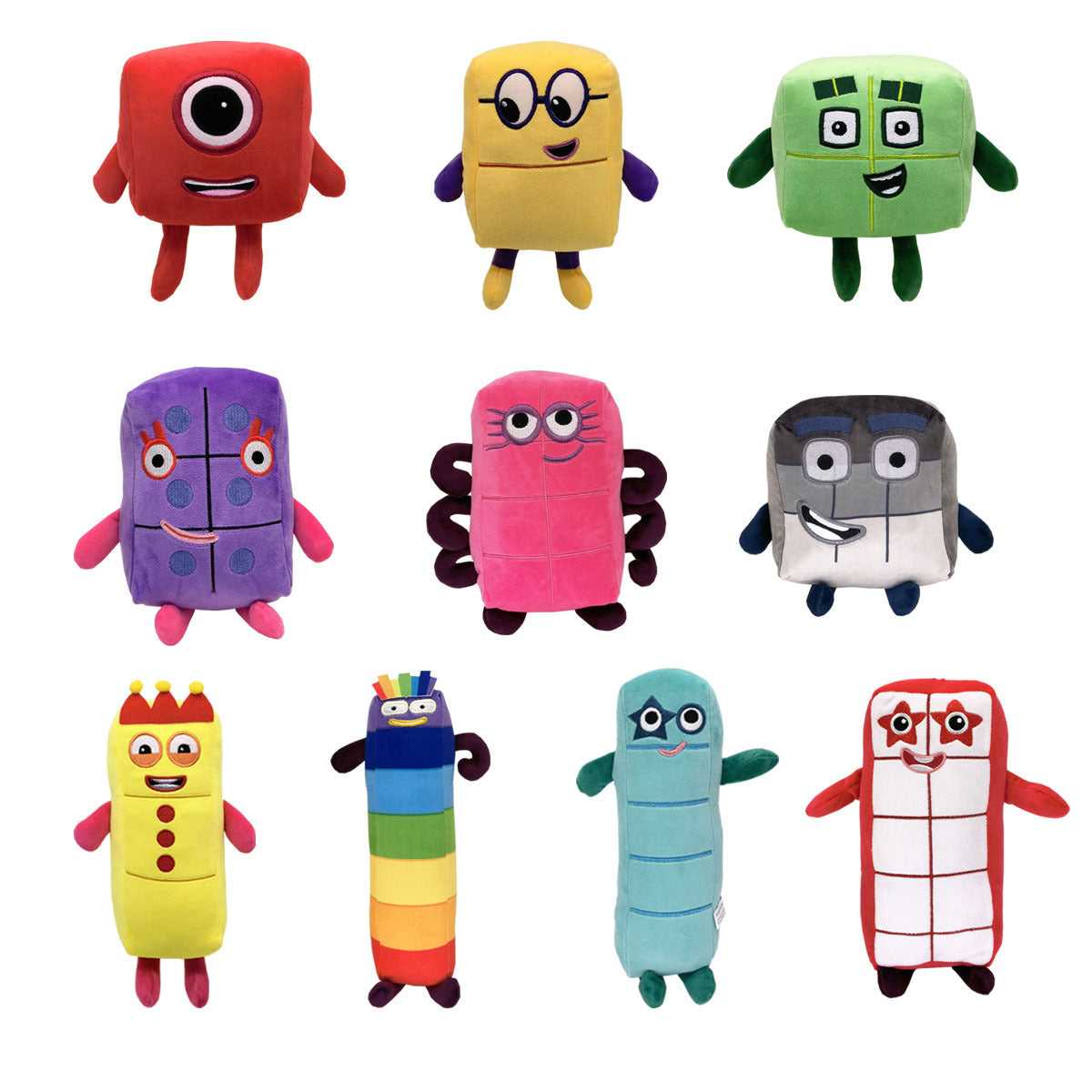 Educational Number Cuddly Toys - NumFoam
