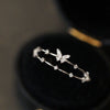 Luxurious Butterfly Ring with Sparkling Zirconia – Aurielle