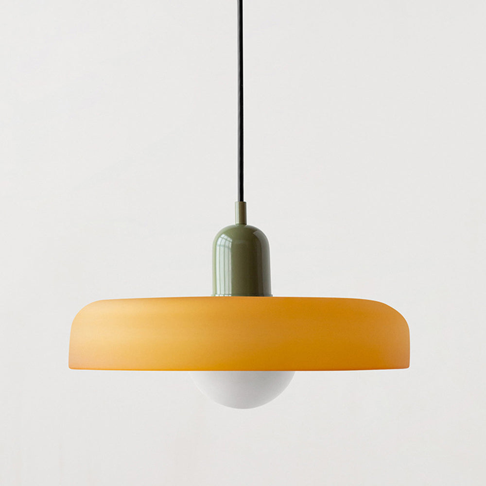 Colourful Pendant Light in Bauhaus Style - StiloGlas