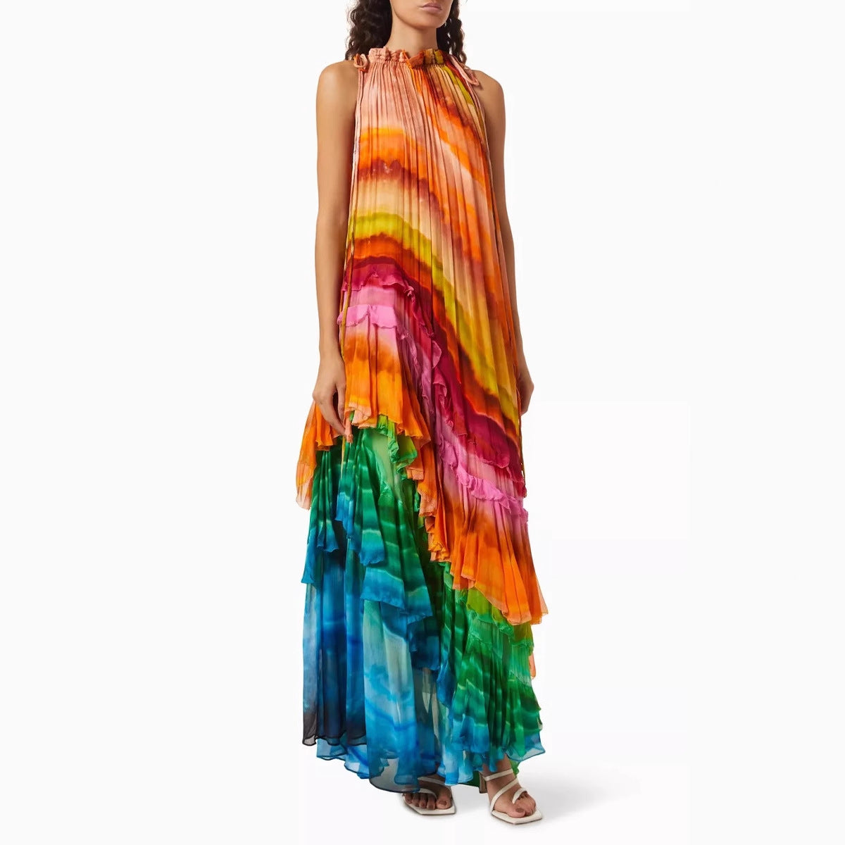 SORELLE | Endless Rainbow Dress - Eye-catching, Summer & Comfortable