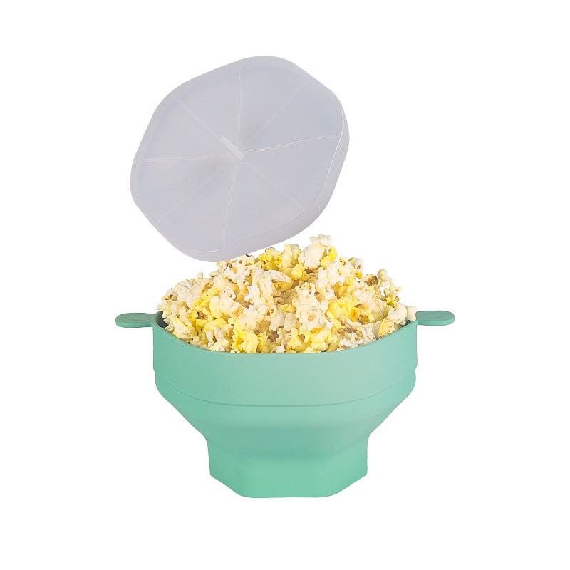 PopCrest Elite Popper | Eco-Friendly Microwave Popcorn Bowl for Healthier Snacks