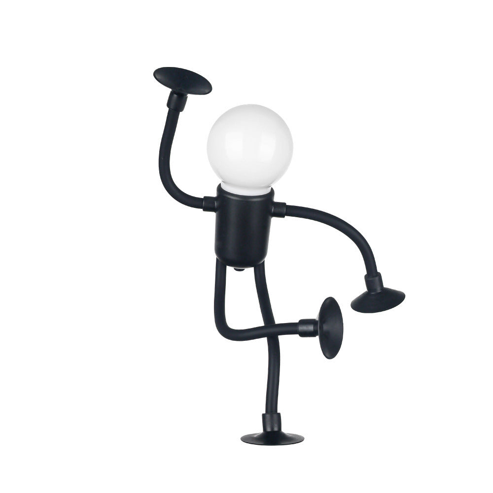 Flexible Desk Lamp with Suction Cup – Playful and Adjustable Lighting for Home or Work